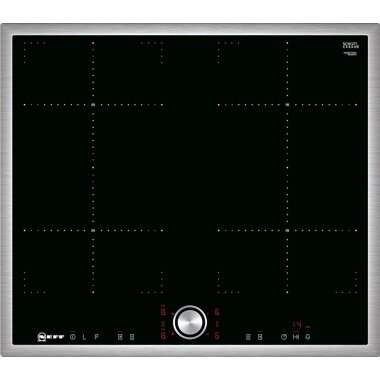 Neff T46BT73N2, N 70, Induktionskochfeld, 60 cm, Schwarz, Mit Rahmen aufliegend