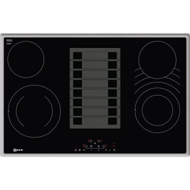neff t18bd3an0, n 70, hob with extractor hood, 80 cm, With frame surface-mounted