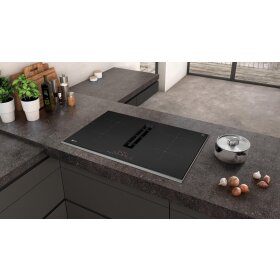 neff t48td7bn2, n 70, Induction hob with extractor hood,...