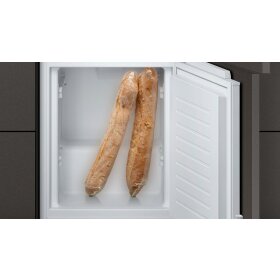 neff ki6863fe0, n 70, built-in fridge-freezer with bottom freezer compartment, 177.2 x 55.8 cm, flat hinge