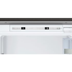 neff ki6873fe0, n 70, built-in fridge-freezer with bottom freezer compartment, 177.2 x 55.8 cm, flat hinge