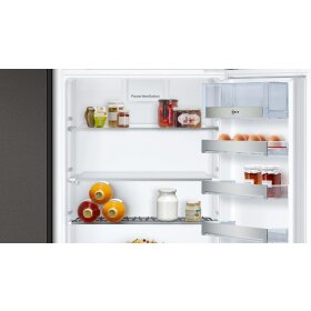 neff ki7863ff0, n 70, built-in fridge-freezer with bottom freezer compartment, 177.2 x 55.8 cm, flat hinge