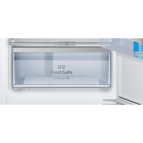 neff ki2526de0, n 70, built-in refrigerator with freezer compartment, 140 x 56 cm, flat hinge with soft closing drawer