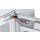 neff ki2526de0, n 70, built-in refrigerator with freezer compartment, 140 x 56 cm, flat hinge with soft closing drawer