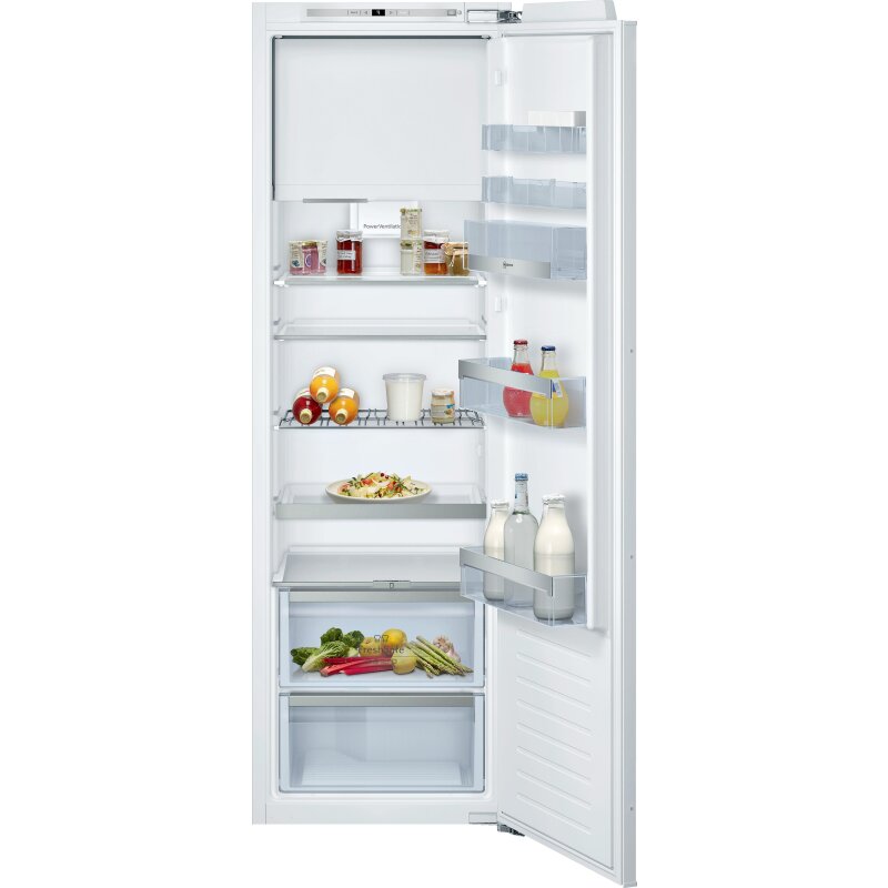 Neff Collection N 70, Einbau-Kühlschrank mit Gefrierfach, 102.5 x 56 cm,  Flachscharnier mit Softeinzug KI2326DD1