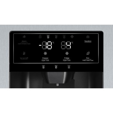 neff ka3923ie0, n 70, american side by side fridge freezer, 178.7 x 9