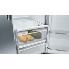 neff ka3923ie0, n 70, american side by side fridge freezer, 178.7 x 90.8 cm, stainless steel with antifingerprint