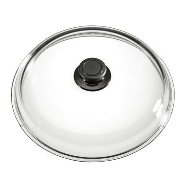 Eurolux Full glass lid including lid knob ø 18 cm