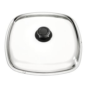 Eurolux Full glass lid including lid knob ? 26 x 26 cm