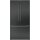 Gaggenau RY295350, Serie 200, Kühl-Gefrier-Kombination, mehrtürig, 183 x 90.5 cm, Edelstahl schwarz