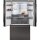 Gaggenau ry295350, 200 series, fridge-freezer, multi-door, 183 x 90.5 cm, stainless steel black