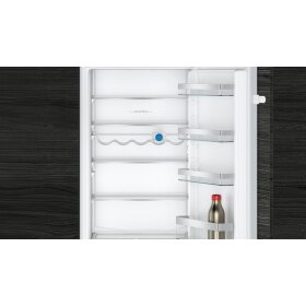 Siemens KI87VVSE0, iQ300, built-in fridge-freezer combination with bottom freezer area, 177.2 x 54.1 cm, drag hinge