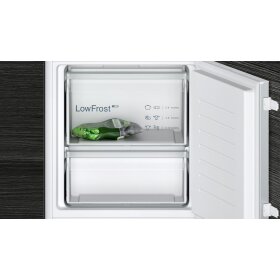 Siemens KI87VVSE0, iQ300, built-in fridge-freezer combination with bottom freezer area, 177.2 x 54.1 cm, drag hinge