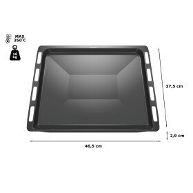 Bosch HEZ431002, baking tray, 29 x 465 x 375 mm, gray