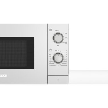 Bosch FFL020MW0, Serie 2, Freistehende Mikrowelle, 44 x 26 cm, Weiß