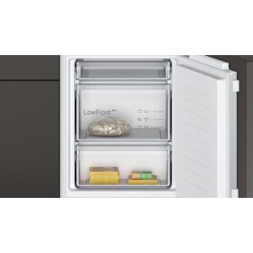 Neff KI5862FE0, N 50, built-in fridge-freezer combination with bottom freezer compartment, 177.2 x 54.1 cm, flat hinge