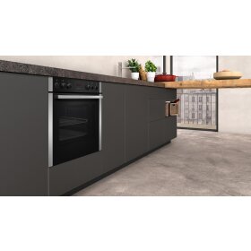 Neff E1ACD2AN0, N 30, Einbau-Herd, 60 x 60 cm, Edelstahl