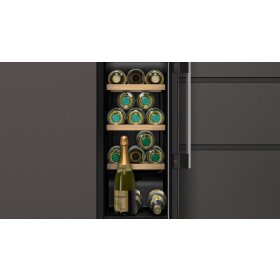 neff ku9202hf0, n 70, wine refrigerator with glass door, 82 x 30 cm