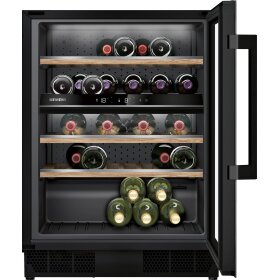 Siemens KU21WAHG0, iQ500, built-in wine refrigerator, 82...