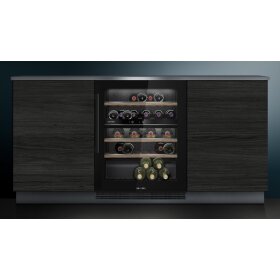 Siemens KU21WAHG0, iQ500, built-in wine refrigerator, 82...