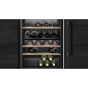 Siemens KU21WAHG0, iQ500, built-in wine refrigerator, 82 x 60 cm