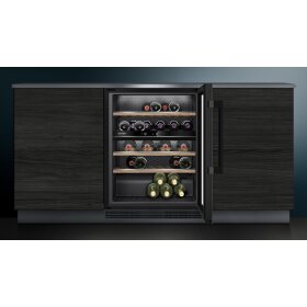 Siemens KU21WAHG0, iQ500, built-in wine refrigerator, 82 x 60 cm