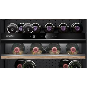 Siemens KU21WAHG0, iQ500, built-in wine refrigerator, 82 x 60 cm