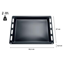 Constructa cz10300, Universal pan, 36 x 441 x 370 mm, Brown