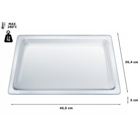 Constructa cz11gu20x0, Glass pan, 30 x 455 x 364 mm,...